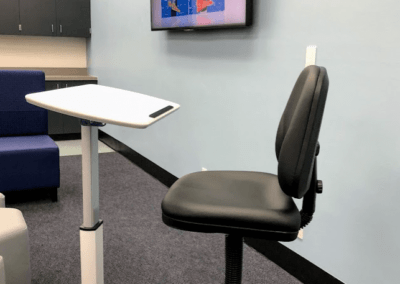 School Wellness Center Lectern and Task Stool
