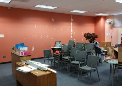 Staff Kitchen and Meeting Room Before Installation