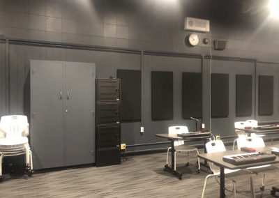 Audio Room Mobile Device Lockers