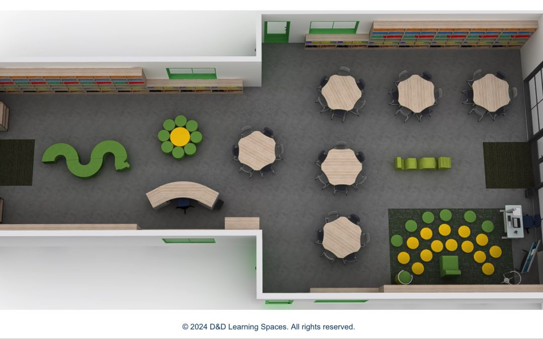 D&D Inspirational Learning Space Design – Elementary Library