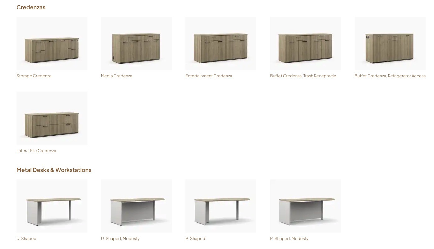Waveworks Credenzas