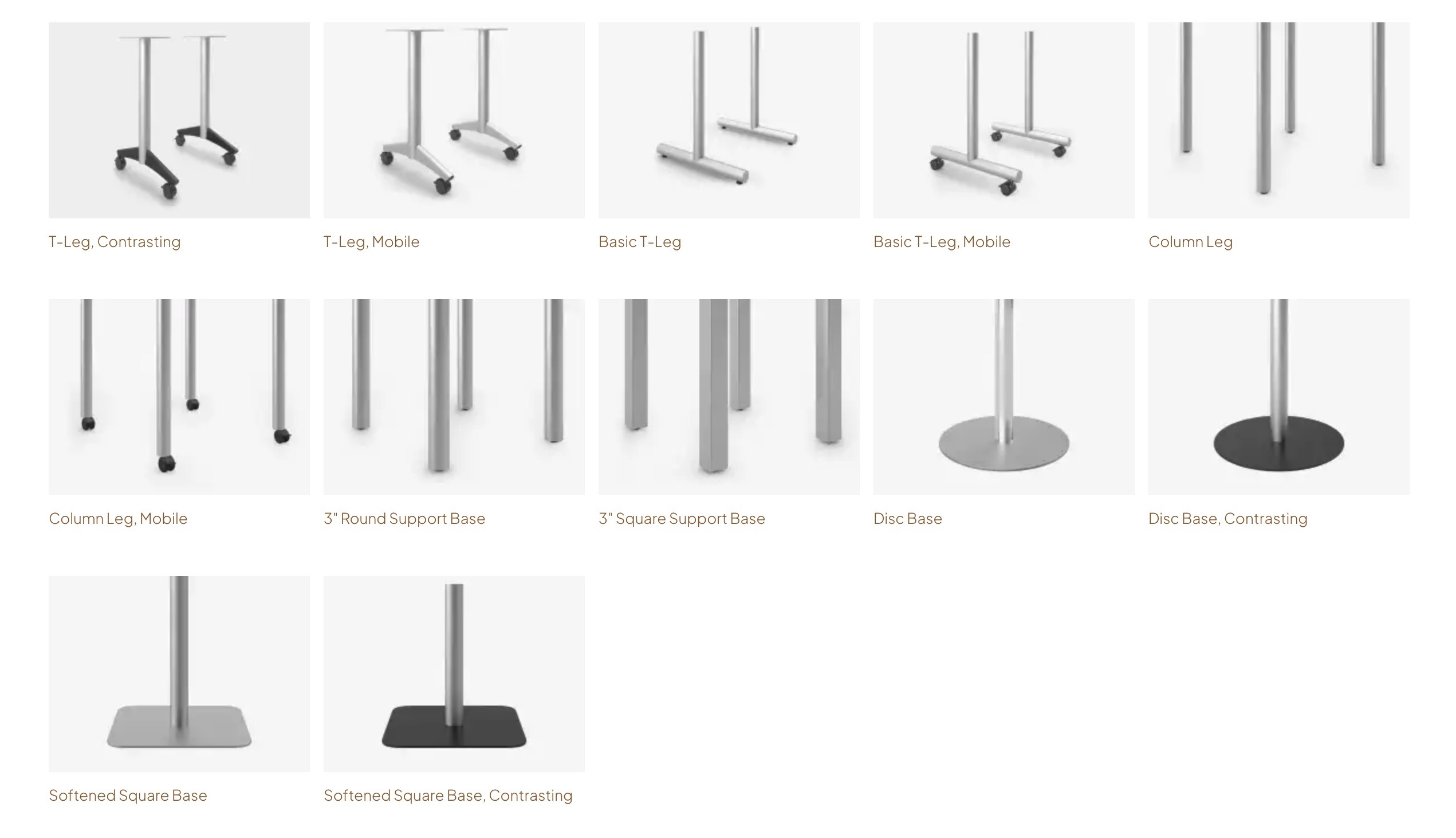 Universal Metal Legs