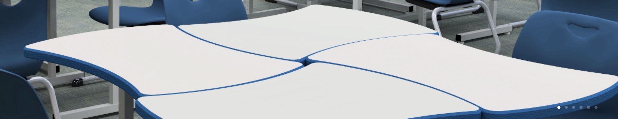 EON Student Desks VS Lite Table Stacking Desk with Dean Smith