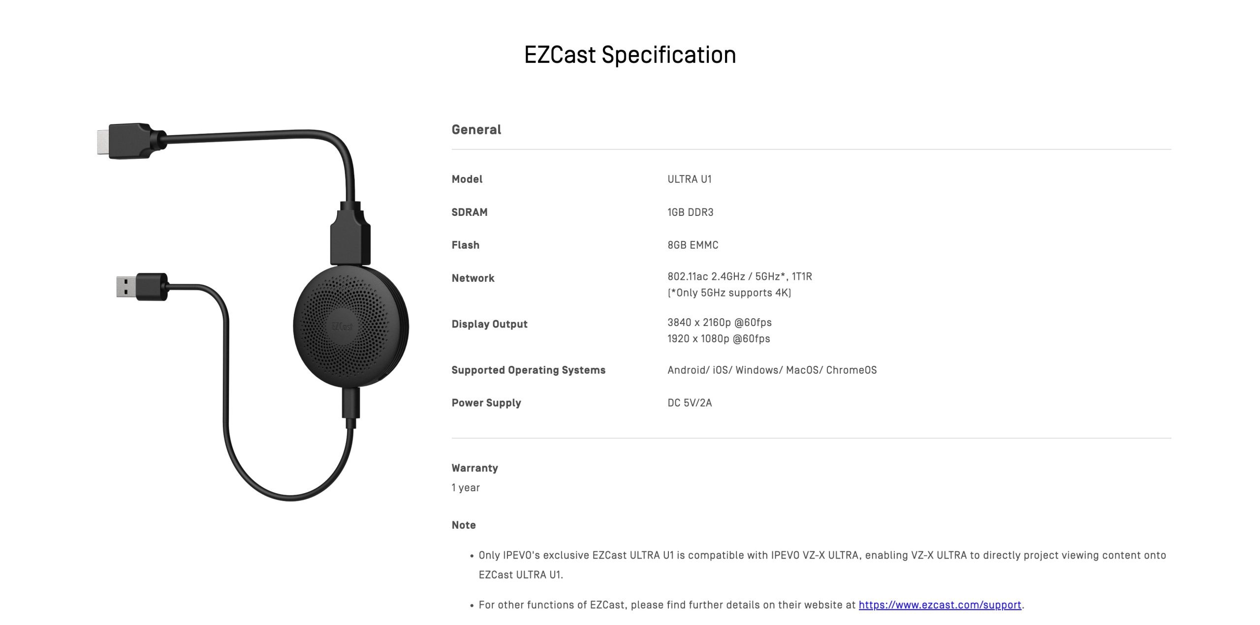 IPEVO EZ Cast