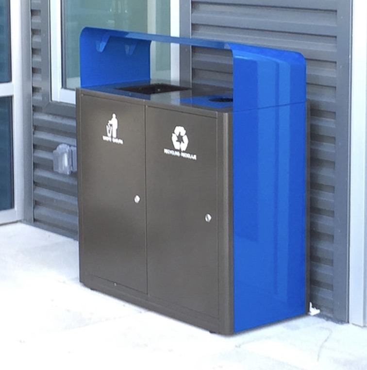 Magnuson Group Waste Receptacles WB Sconnie Cantilever Chair