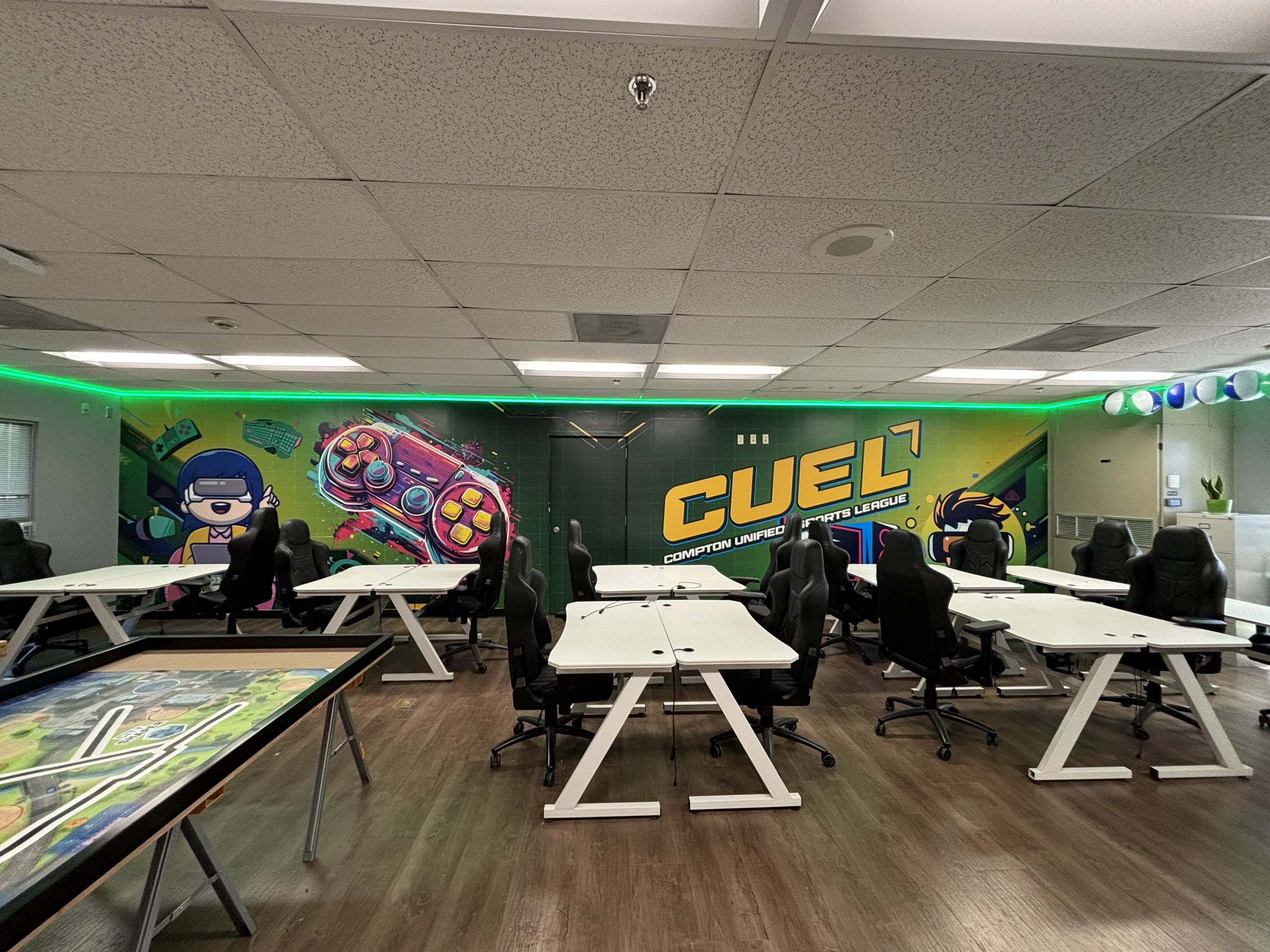 Clinton ES Gaming Room