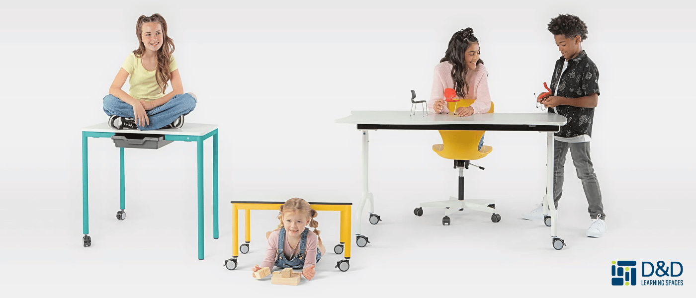 VS Lite Table Stacking Desk with Dean Smith