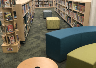 Library Tables, Shelving and Chairs